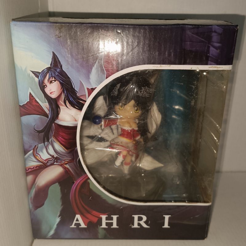 英雄聯盟 Q版 阿璃 AHRI 公仔 黏土人 手辦 擺件