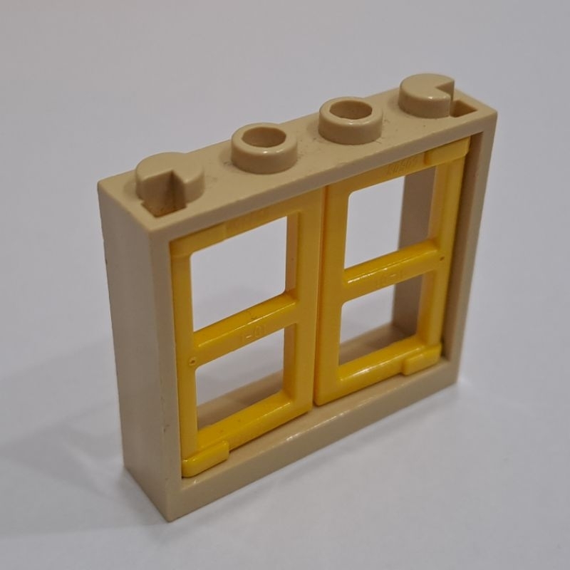 LEGO 樂高 二手零件 60594 窗框+窗戶 1 x 4 x 3