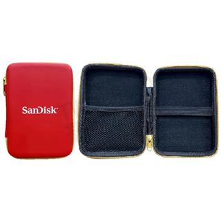 SANDISK 2.5吋 3.5吋 硬碟收納盒 外接式硬碟 多功能 便攜式 收納包 保護包 硬殼包 配件包 台中恐龍電玩