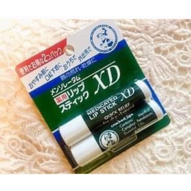 🧧現貨🧧🎉日本境內版 曼秀雷敦XD 4g護唇膏（1，組2入）