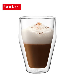 【丹麥bodum】TITLIS 雙層玻璃杯六入特惠組 350cc-6入｜咖啡杯 水杯 最高可耐176度C♥輕頑味