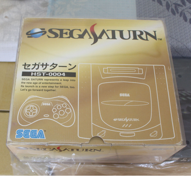 [小狐狸電玩] SEGA Saturn 主機全新未使用 HST-0004 極稀有收藏 世嘉土星 SS 贈保護盒 免運費
