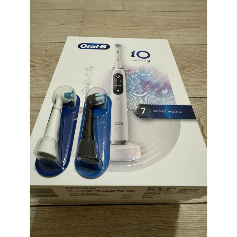 Oral-B 歐樂B iO微震清潔刷頭 iO9 iO8 SLIM 黑色 白色