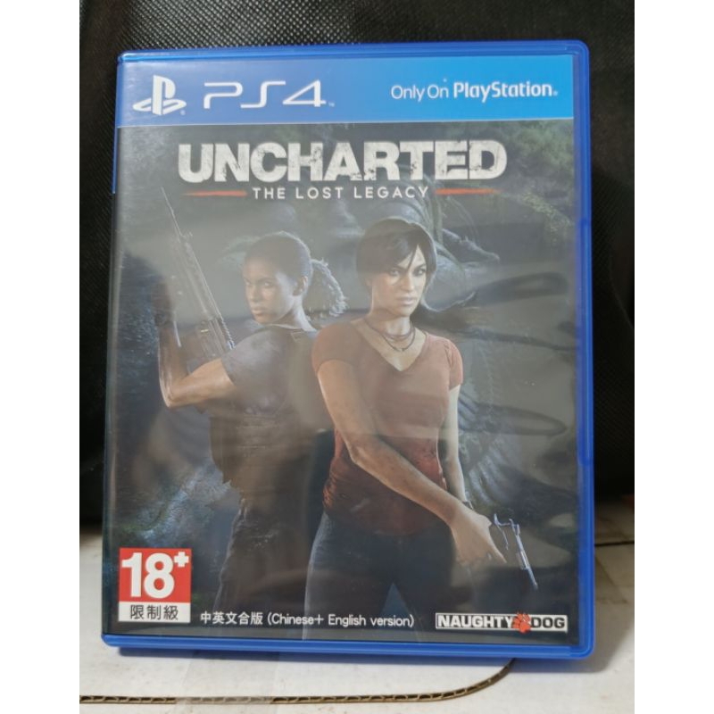 PS4 秘境探險 失落的遺產 Uncharted the lost legacy二手