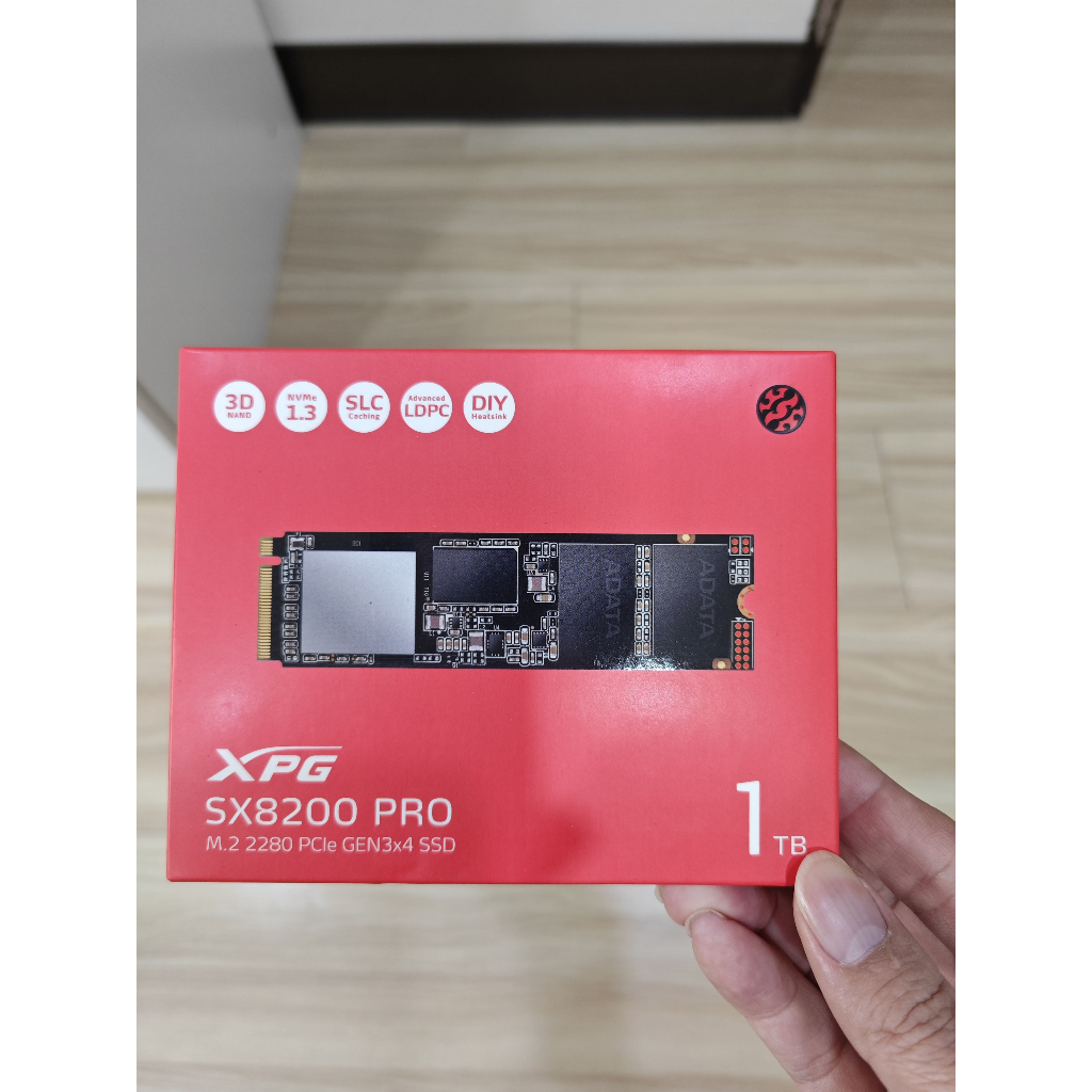 ADATA XPG SX8200 PRO 1TB M.2 2280 PCle GEN3*4 SSD