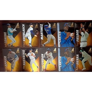 MLB 1995 Pinnacle Zenith Edition 10張