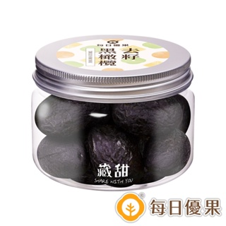 每日優果 去籽黑橄欖〈中藥味〉190G藏甜小圓罐
