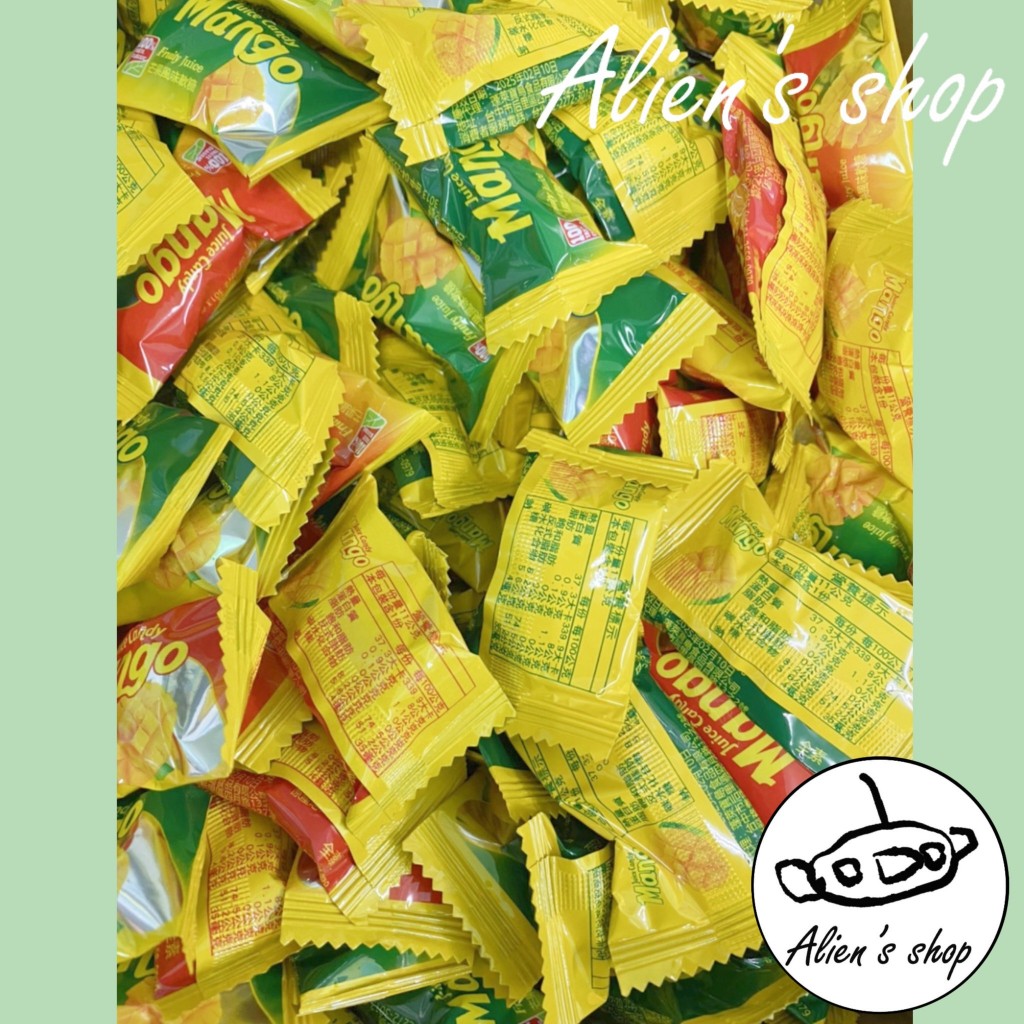 (Alien's shop)現貨 零食 糖果 古早味 軟糖 芒果軟糖 芒果