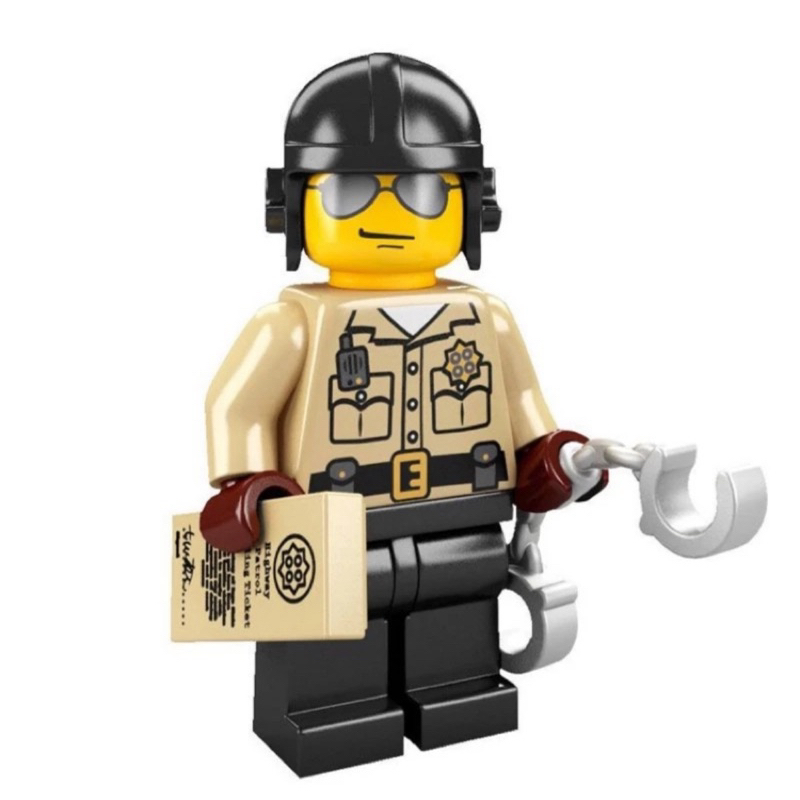 台南永康可自取 LEGO Minifigures Series 2 樂高2代 第2季 8684 #6交通警察 已絕版