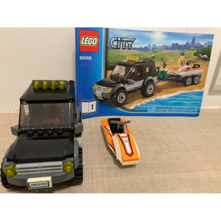 LEGO 樂高 60058 CITY 城市系列 SUV with Watercraft 水上摩托車