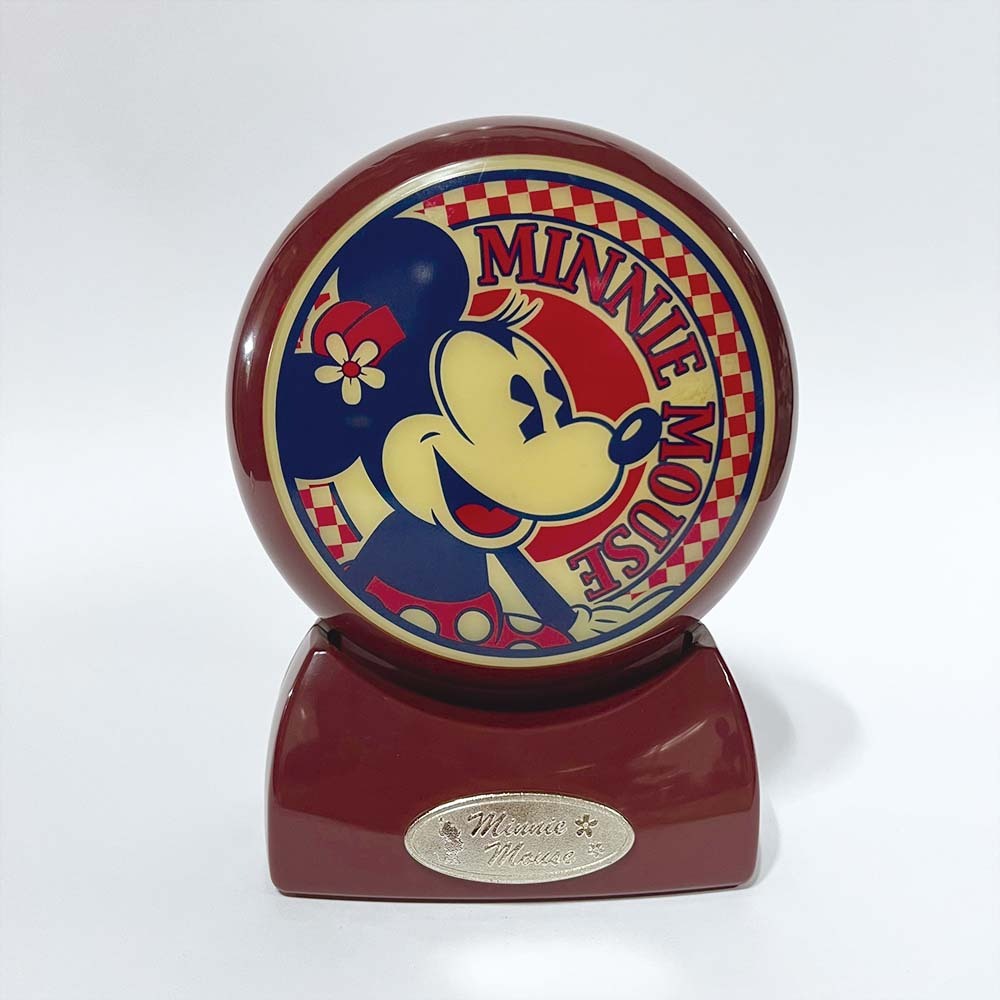 收藏品 早期 Vintage Disney Minnie Mouse TOY BOX 米妮 燈箱 復古 可愛 日本