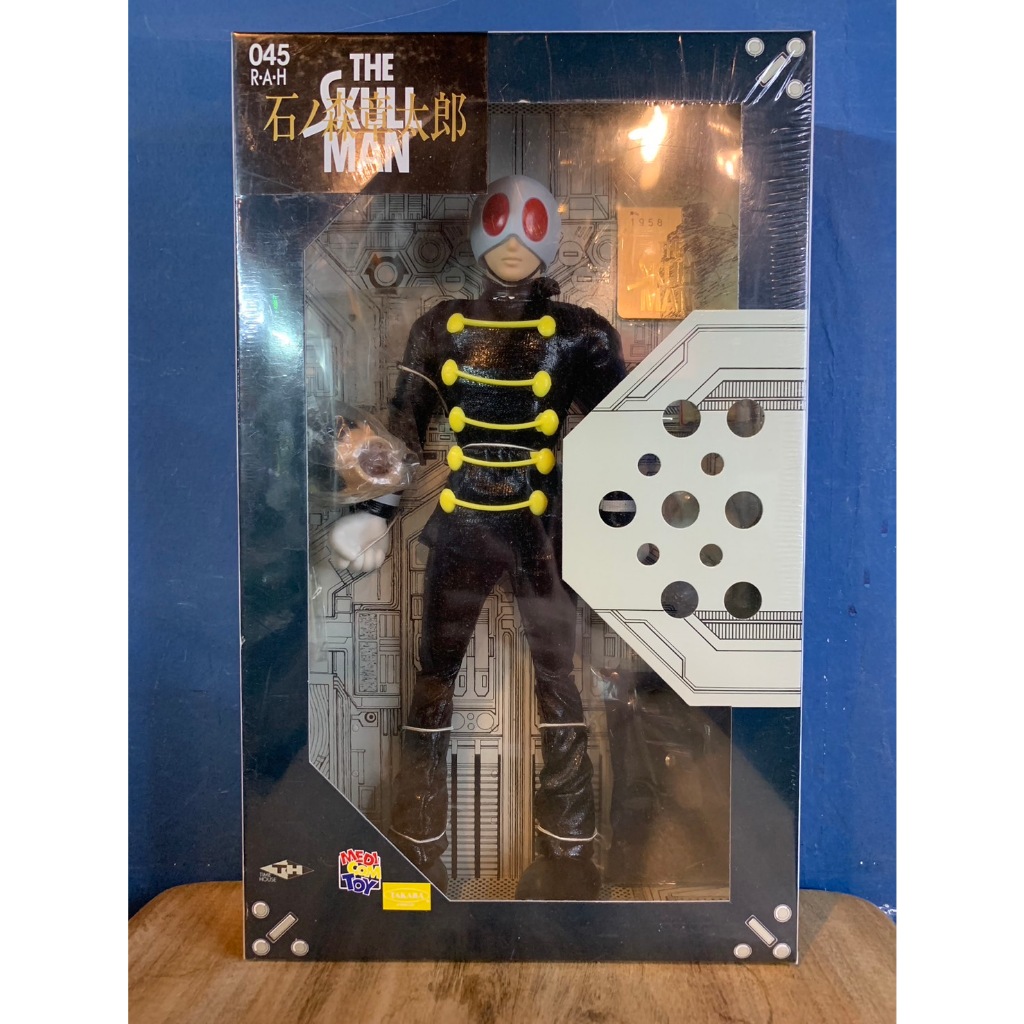 MEDICOM TOY 假面騎士 THE SKULL MAN 鬼面騎士 骷髏人 RAH 045 石森章太郎