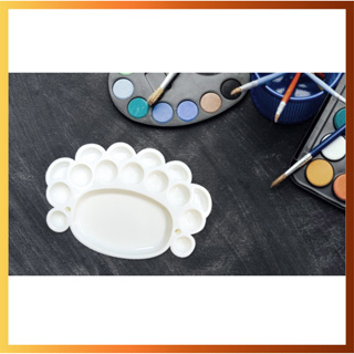 造型調色盤 水彩盤 梅花調色盤 水彩用具 著色用品 (中/螃蟹)