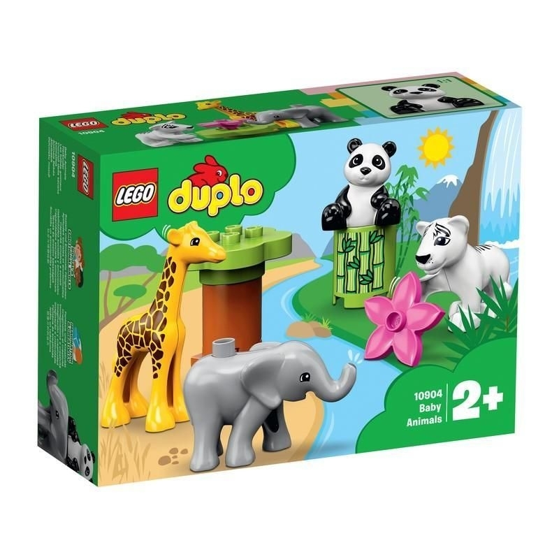 LEGO 樂高 10904 Duplo 得寶系列 世界動物寶寶 益智玩具