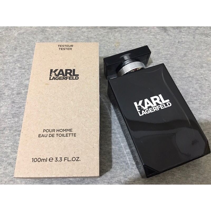 Karl Lagerfeld 卡爾同名時尚男性淡香水tester 100ml