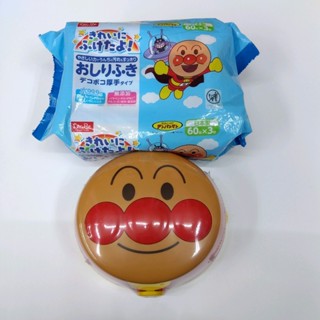【Direct from Japan】麵包超人 屁股擦拭盒（附濕紙巾），補充裝 麵包超人 屁股擦拭紙