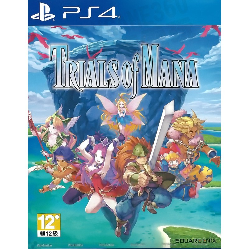 PS4 聖劍傳說3 TRIALS of MANA 中文版 二手