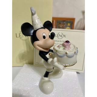 7月紅寶石 東京迪士尼Disney MICKEY'S HAPPY BIRTHDAY象牙磁 手工繪製 原創藝術品 擺飾禮物