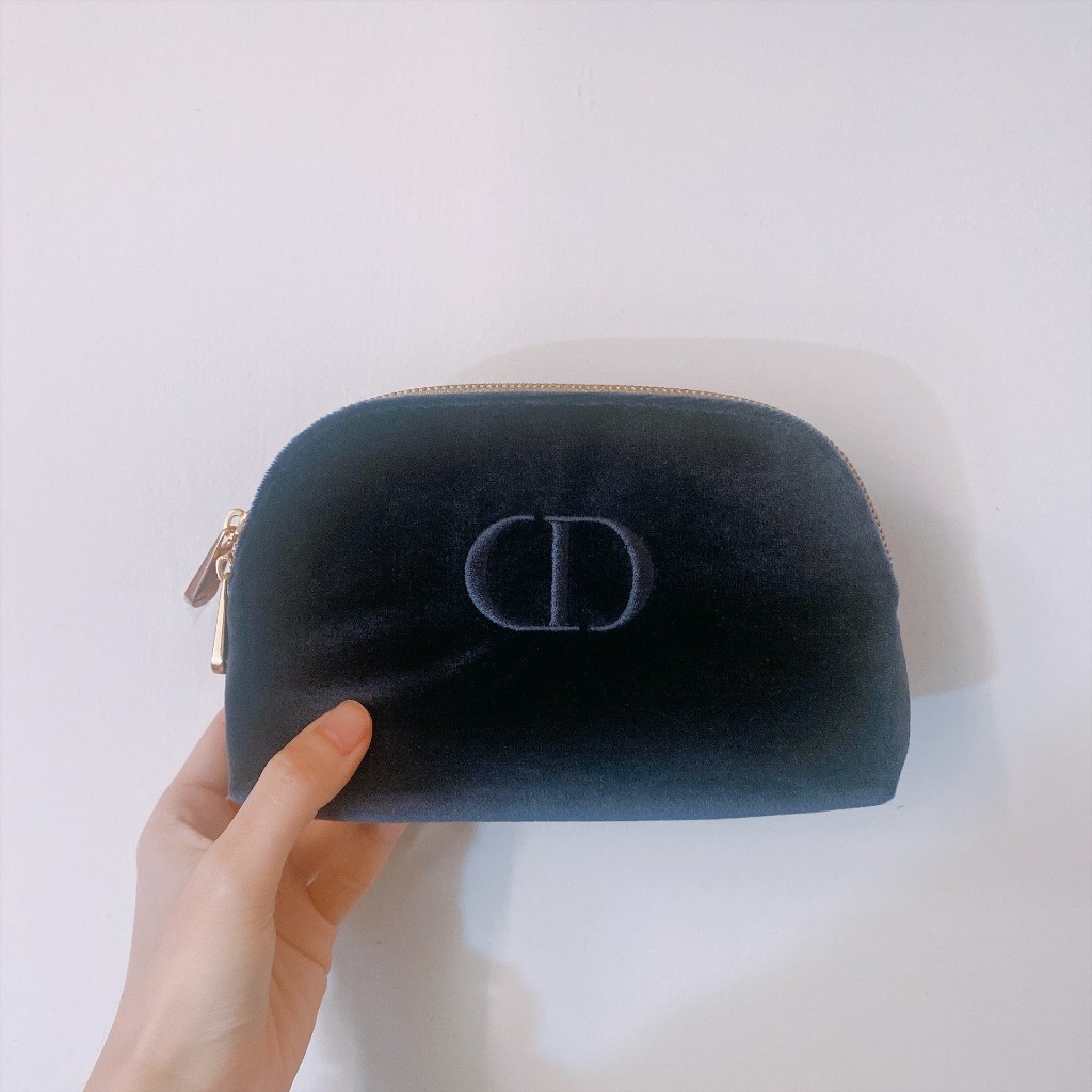 Dior 午夜藍絲絨化妝包 迪奧 全新正品 無盒