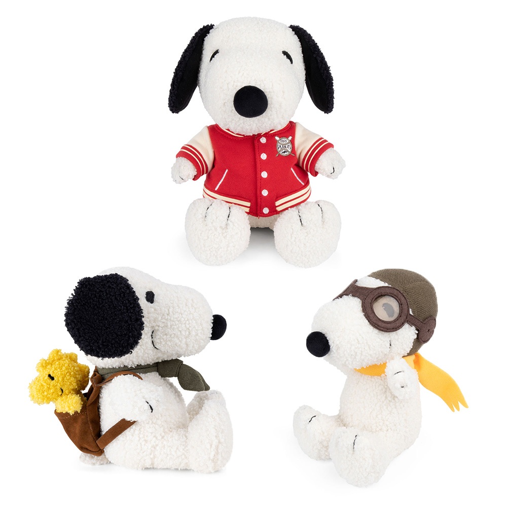 【荷蘭BON TON TOYS】Snoopy史努比填充玩偶-共三款《WUZ屋子-台北》史努比 玩偶 娃娃 Snoopy