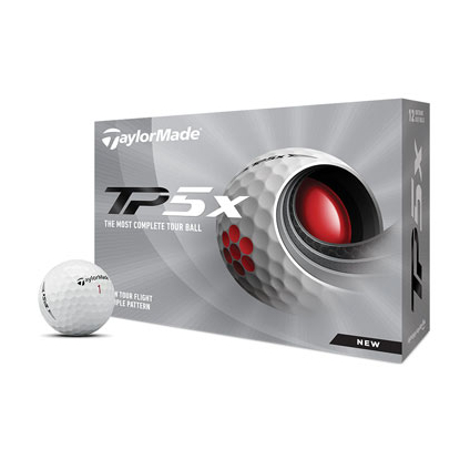 ❤️ TaylorMade TP5X Golf Ball ,5-piece (12/DZ) N76000 五層球