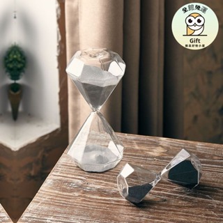 免運🔥北歐風計時沙漏 房間裝飾 沙漏 計時器 創意 ins家居 擺飾 30分鐘 辦公室 裝飾 擺件 交換禮物