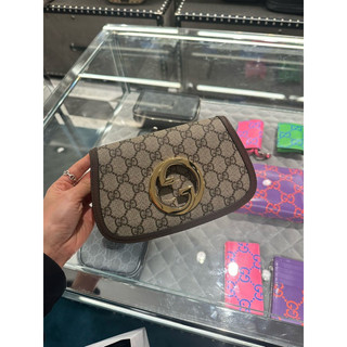 SoHoShop歐洲代購 GUCCI Blondie GG Supreme 帆布迷你手袋 698630