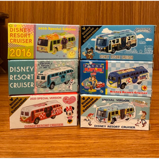小藍代購 日本 迪士尼樂園 tomica 小汽車 新年 復活節 萬聖節 米奇 米妮 玩具總動員 雪寶 巴士 遊園車 模型