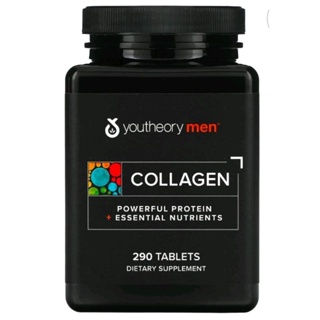 物流服務🇺🇸本丸小舖Youtheory Collagen+C Type2男士配方何首烏超級水解膠原蛋白錠290顆維他命C