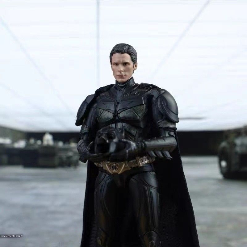 創世模王DC 暗黑騎士貝爾韋恩蝙蝠俠 拼裝模型 豪華版