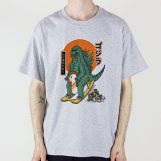 Godzilla Play 中性短袖T恤 7色 怪獸哥吉拉服飾日本遊戲趣味禮物潮T班服團體服日文寬鬆