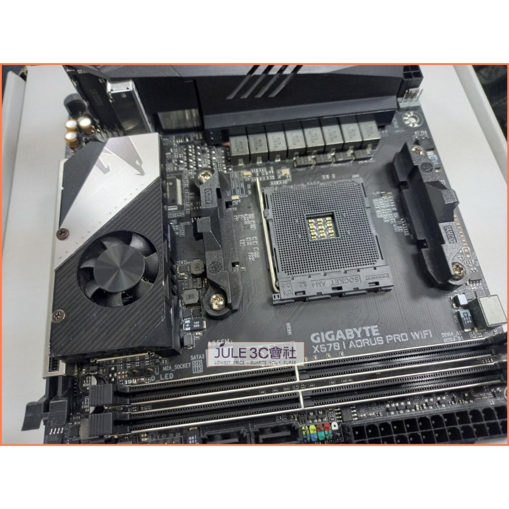 JULE 3C會社-技嘉 X570I AORUS PRO WIFI X570/DDR4/藍牙/ITX/庫存 主機板