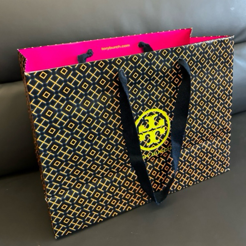 Tory Burch 專櫃精品正品 TB包包手提紙袋 禮物袋包裝袋送禮紙袋