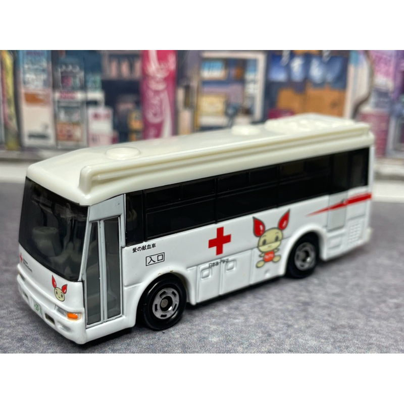 Tomica Kenketsu 巴士 獻血車 捐血車 bus 多美 紅十字 特注