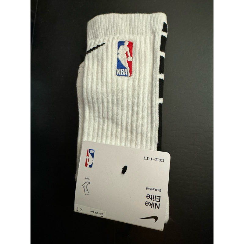 Nike nba 籃球菁英襪 SX7587-100 size:M