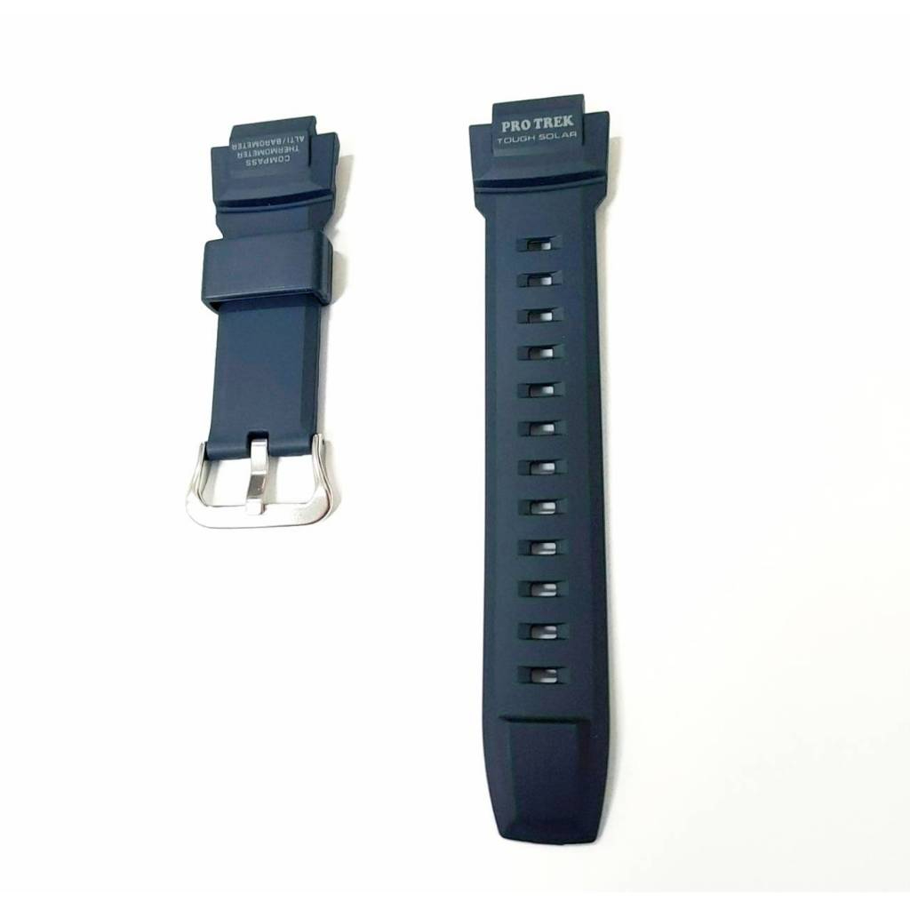 【錶帶耗材】卡西歐 PRO TREK 登山錶 PRG-270-2 深藍色 原廠錶帶 全新品 國隆手錶專賣店