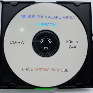 【三菱/威寶】高倍速 單片~50片-Mitshbishi Verbatim CD-RW 24X 可重覆燒錄空白光碟