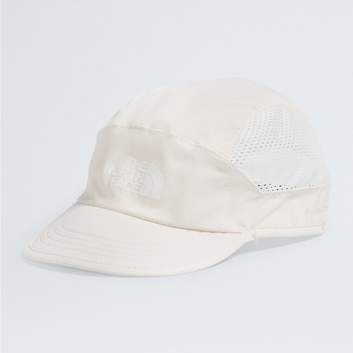 The North Face SUMMER LT RUN HAT 戶外透氣五分割帽 NF0A876JQLI 白