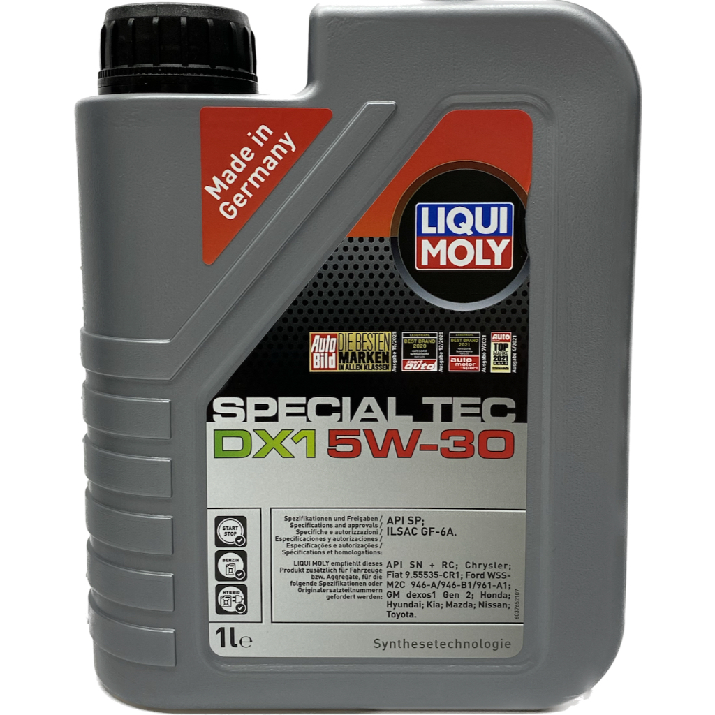 老油井-附發票 LIQUI MOLY SPECIAL TEC DX1 5W-30 5W30 SP 機油 低速預燃對應