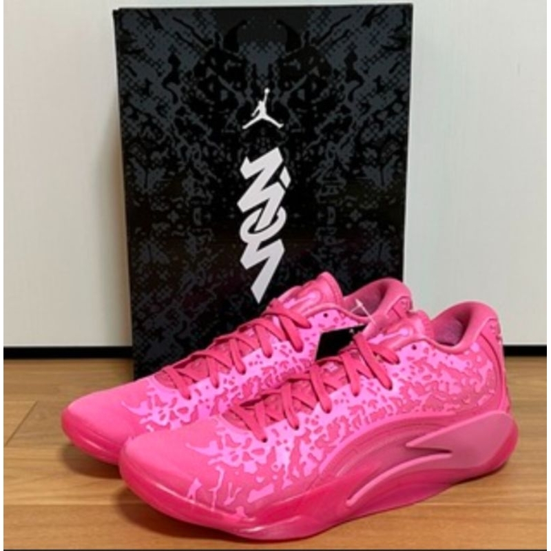 缺貨 2024 Jordan Zion 3 Pink Lotus PF 情人節 乳癌 飛人 喬丹 籃球鞋 粉 9