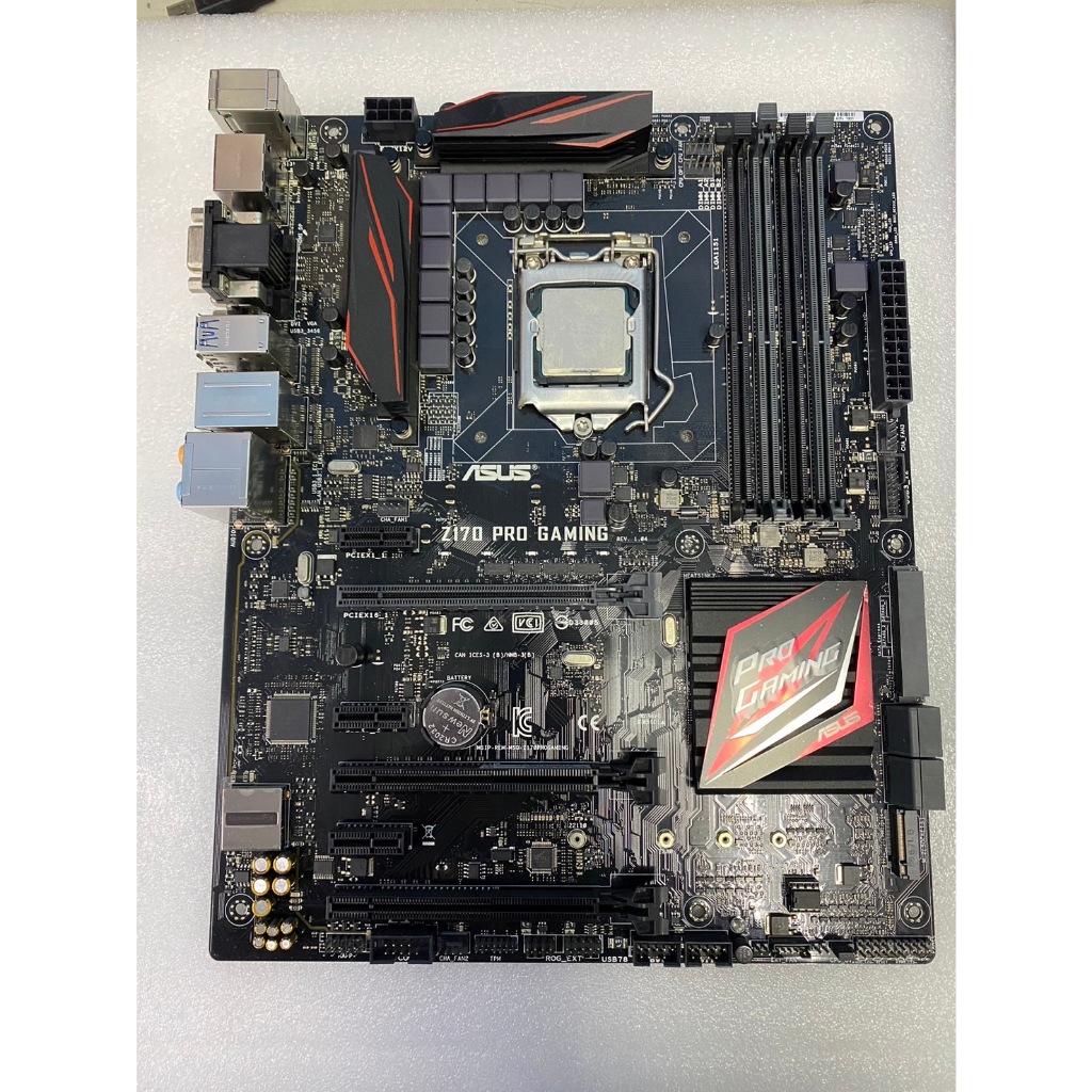 華碩 ASUS Z170 PRO GAMING 高階 大板 附檔板