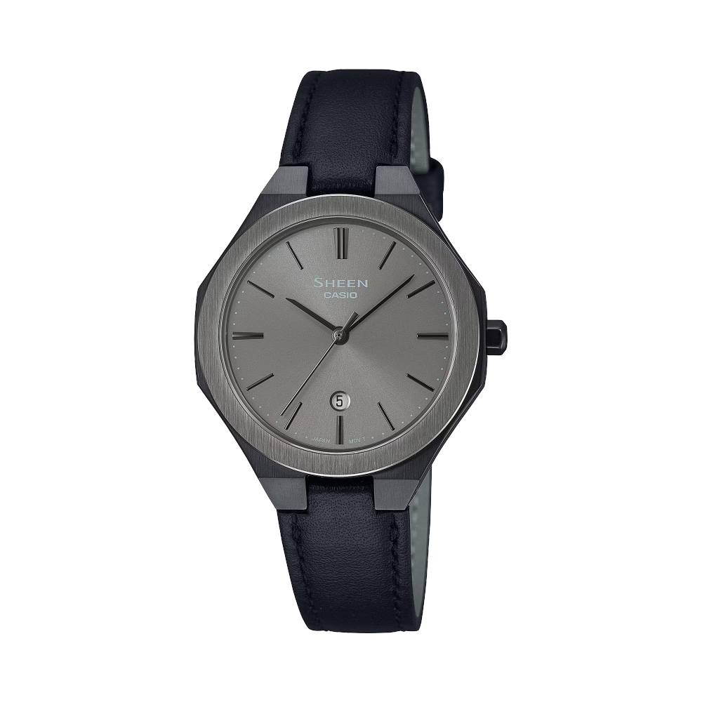 CASIO卡西歐 SHEEN SHE-4563BL-8A 高雅閃耀優雅腕錶 黑31mm