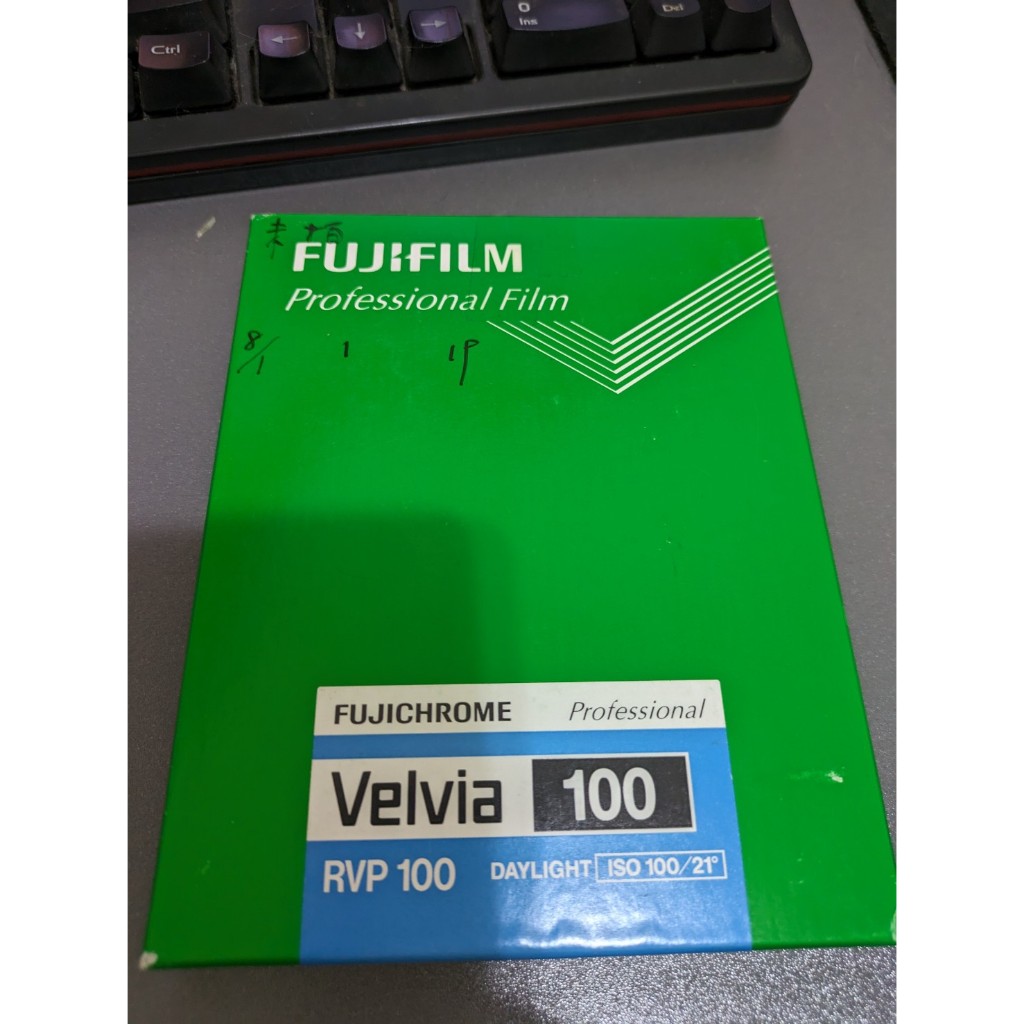 Fujifilm Provia 100 F 4x5 Reel  19張未拍 2021/5 底片 大型相機