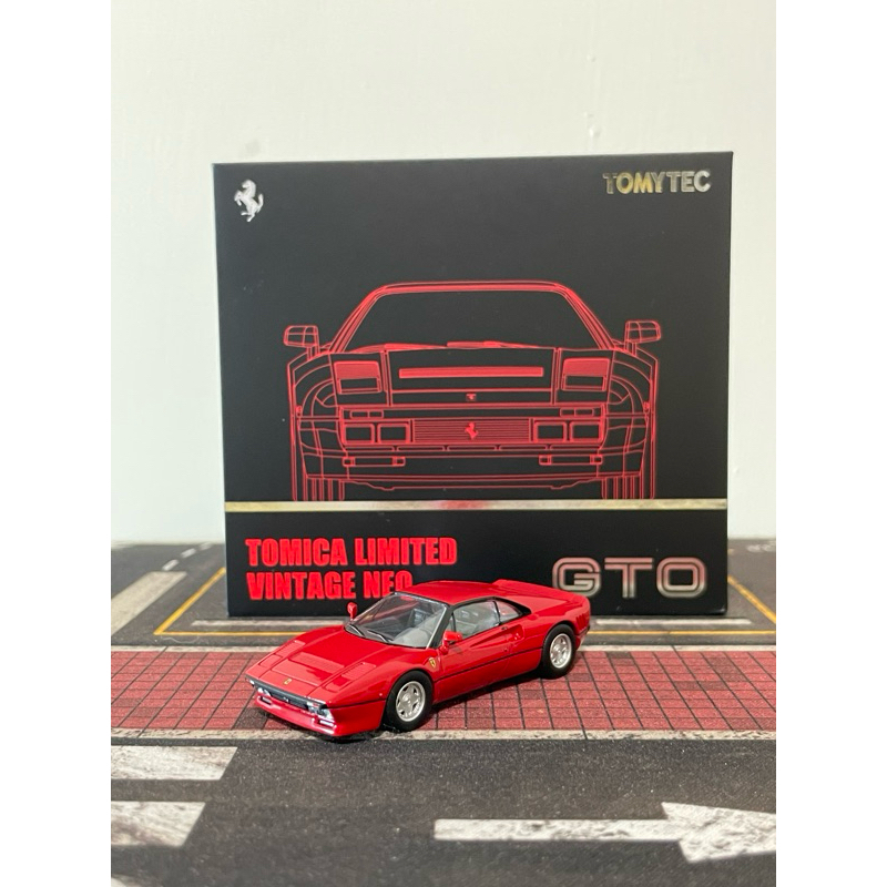 Tomytec 1/64  TLV Ferrari 288 GTO Red 紅