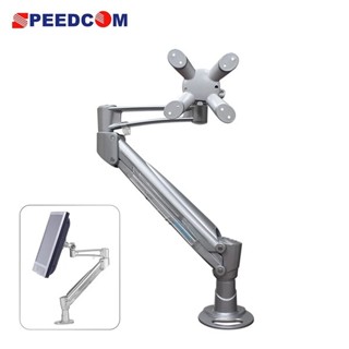 福利品出清【SPEEDCOM氣壓式液晶螢幕C型桌夾固定架(LA-911)】搭配高階1080p HDMI LCD極佳