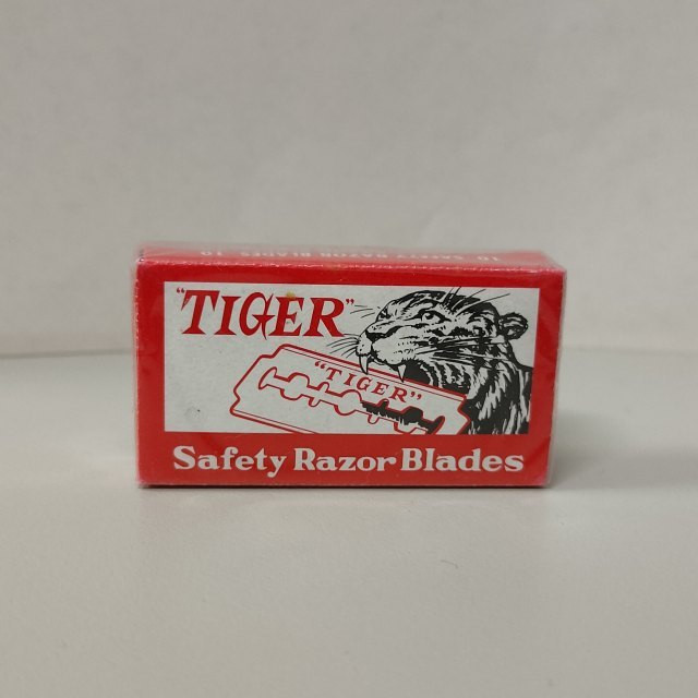 TIGER 雙面安全刀片 碳鋼 刮鬍刀片 剃鬚刀片 Double Edge Razor Blades DE