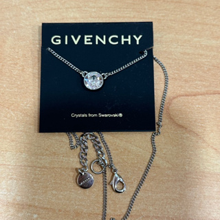 Givenchy 紀梵希 銀色經典圓型簡約百搭項鍊
