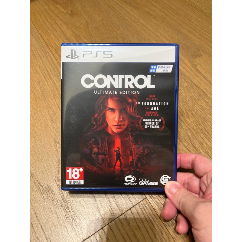 PS5 控制 CONTROL 終極版 中文版 二手