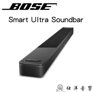 可議價 BOSE Smart Ultra Soundbar 家庭娛樂揚聲器 Ultra 聲霸 台灣公司貨保固一年 黑色
