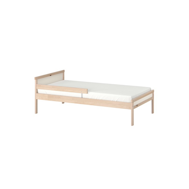 IKEA兒童床, 櫸木, 二手八成新附床墊70x160 公分